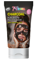 7Th Heaven Charcoal Porien Verfijnende Peel Off Masker met Salicylzuur