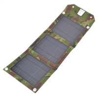 7W Usb Folding Solar Panel Outdoor Portable Charger For Mobile Phone