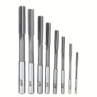 8 Delige HSS boorset met H7 tolerantie,diameters van 3mm 10mm,recht snijdende freesmessen voor draaibanken