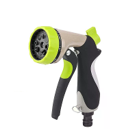 8 Functie Tuinslang Spuitmond Hoge Druk Auto Was Waterpistool ABS TPR Zinklegering Multi Patroon Waterpistool Verstelbar