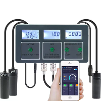 8 In 1 Tuya WiFi Slimme PH Meter Gegevenslogger Temp TDS Zoutgehalte S.G. EC ORP Water Tester Monitor Analyzer voor Aqua