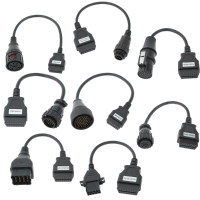 8 Truck Diagnostic Tester Adapter Cable For Knorr Benz Renault Etc.