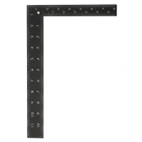 8 X 12inch Steel Metric Imperial Dual Marking Square Framing Carpenter Measure Ruler