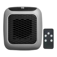 800W Wandgemonteerde Elektrische Ruimteverwarming met Afstandsbediening Keramische Verwarming LED Display 12 Uurs Timer