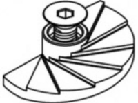 820199400080000 Artikel 82019 A 4 (1.4408) Ff Lindapter Floor Fast Ff Voor Bodemplaten Bevestigingsstukken Isk Bouten Met Verzonken Kop Afmeting: Ff 08 (1