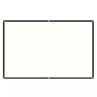 84/100/120 Inch Hoge Dichtheid Draagbaar Projectorscherm 4K Buitenfilmscherm Polyester Doek 180° Kijkhoek Opvouwbaar Kre