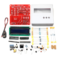 86 Plastic Shell + Diy Multifunction Transistor Tester Kit For Lcr Esr Pwm Generator M328