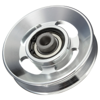 88Mm Aluminium Alloy Bearing Wheel For Fitting Equipments