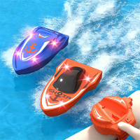 88RC RC43 2.4G Mini Yacht RC Boot Polsband Ge lanceerd Afstandsbediening Waterdicht Hoge Snelheid Palm Speedboot Water P