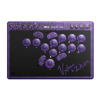 8BitDo Arcade Controller   Transparent Purple Signature Edition gamepad