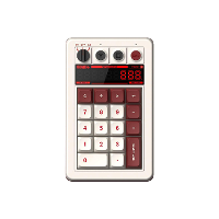8BitDo Retro 18 Mechanical Numpad   Fami Edition