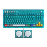 8BitDo Retro 87 Mechanical Keyboard   N64 30th edition gaming toetsenbord