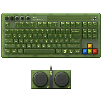 8BitDo Retro 87 Mechanical Keyboard   Xbox Edition gaming toetsenbord