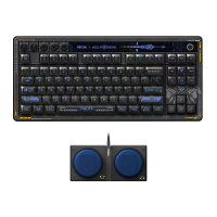 8Bitdo Retro 87 Mechanisch Toetsenbord met Programmeerbare Knoppen Hot swappable Kailh Switches Top Mount Structuur RGB