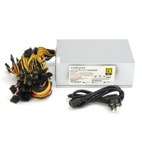 8Cpu 2200w Peak Mining Machine Miner Mining Power Supply 90 Gold