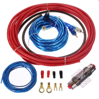 8Ga 1200w Car Subwoofers Amplifier Wiring Complete Cable Speaker Kit