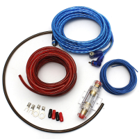 8Ga 600w Car Subwoofers Amplifier Wiring Complete Cable
