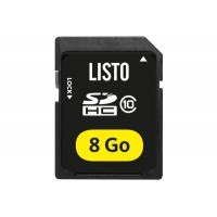 Listo   Geheugenkaart 8go Sdhc Cl10