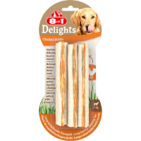 8In1 Delights chicken sticks hondensnacks 1 verpakking