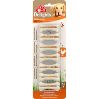 8In1 Delights Strong chicken bones XS hondensnacks 3 verpakkingen