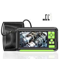 8Mm buigbare sonde industriële endoscoop camera 1080P HD borescoop met 4,3 inch scherm IP67 waterdicht inspectiecamera m