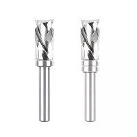 8Mm Schacht Spiraal Flush Trim Router Bit met Lager 1/2 Inch/12.7Mm Snijdiaameter Flush Trim Houtbewerkingsgereedschap