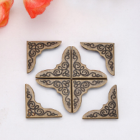 8Pcs Honana Antique Bronze Book Album Menu Folders Corner Protectors
