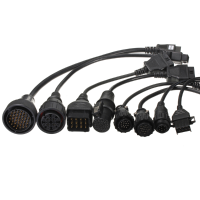8Pcs Obdii Car Diagnostic Tool Adapter Cables Pack For Autocom Cdp