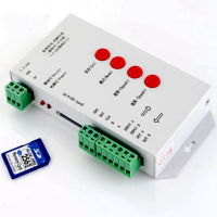 8W Led Pixel Rgb Controller Dmx512 Ws2811 With 256mb Sd Memory Card