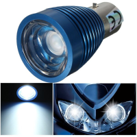 9 30V Cree Led Ba20d H6 E303 Motorcycle Moped Headlight Bulb Fog Light Drl