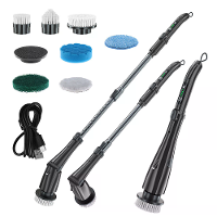 9 In 1 Multifunctionele Elektrische Mop Handheld 3 Snelheden Draadloze Elektrische Borstel LCD Digitale Weergave Elektri