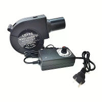 9733 Blazer fan 12V 1.80A Hoge Luchtvolume Turbine Verstelbare Snelheidsregeling Compact Ontwerp voor BBQ Kamperen Houtk