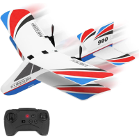 990 FLY NG ELF 2.4G 3CH MMP Mini Glider RC Vliegtuig Biplane voor Beginners
