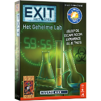 999 Games EXIT   Het Geheime Lab spel Nederlands, 1 4 spelers, 45 90 minuten, vanaf 12 jaar