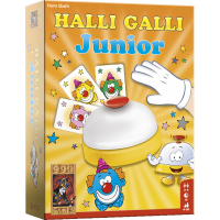 999 Games Halli Galli Junior kaartspel Nederlands, 2 tot 4 spelers, 15 minuten, vanaf 4 jaar