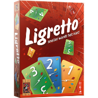 999 Games Ligretto rood Kaartspel