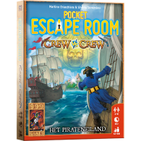 999 Games Pocket Escape Room: Crew vs Crew Nederlands, 2   6 spelers, 60 minuten, Vanaf 12 jaar