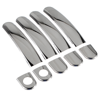 9Pcs Audi Vw Jetta Chrome Door Handle Covers Trim