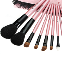 9Pcs Professional Soft Wool Cosmetic Makeup Brushes Set