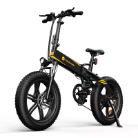 [EU DIRECT] ADO A20F+ Elektrische Fiets 500W Motor 36V 10.4Ah Batterij 20inch Sneeuwbanden 70Km Bereik 120Kg Max Laadver