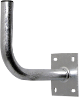 A.S. SAT 23030 Satelliet wandbeugel Afstand tot de wand: 30 cm Geschikt voor schotelgrootte: Ã tot 75 cm Zilver