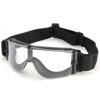 A Set 3 Lens Anti Shock Bulletproof Cs Goggles Outdoor Shooting Anti Uv Glasses