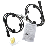 A Set Front Abs Speed Sensors For Ford Explorer Ranger 00 08 Black