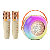 A6 RGB bluetooth luidspreker Draagbare luidspreker met dubbele microfoon Bas diafragma 360° Surround Sound Stemmodus wij