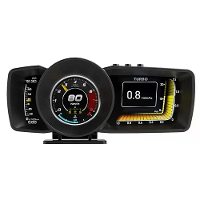 A600 Auto HUD Aan Boord Computer Meter Dubbel Scherm OBD2 GPS Snelheidsmeter Turbo Boost Brandstofverbruik Omgevings Tem