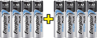 Aa Batterij (penlite) Energizer Max Plus 4+4 Alkaline 1.5 V 8 Stuks