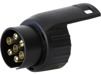 Aanhangeradapter [Stekkerdoos, 7 polig   Stekker, 13 polig] DINO 130008 ABS kunststof