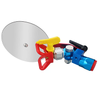 AB47 Spraygids gereedschap 217 Airless spuitmond 7/8 inch verfspuitaccessoire randverf nickel gecoat wolfraamstaal corro