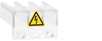 ABB 1SCA105317R1001 Klemafdekking Plastic 1 stuk(s)