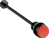 ABB 1SFA616163R1001 KPR4 100R Reset toets Rood 1 stuk(s)